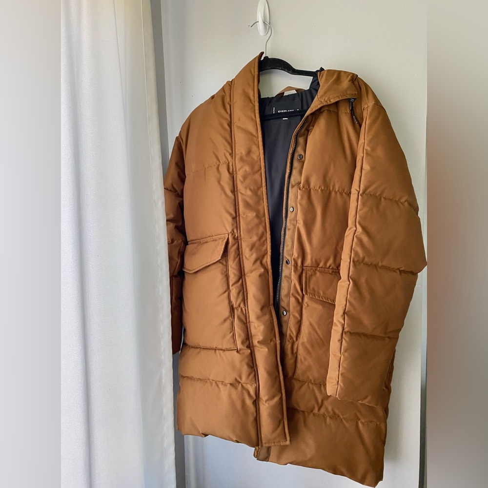 Everlane Brown Puffer Jacket